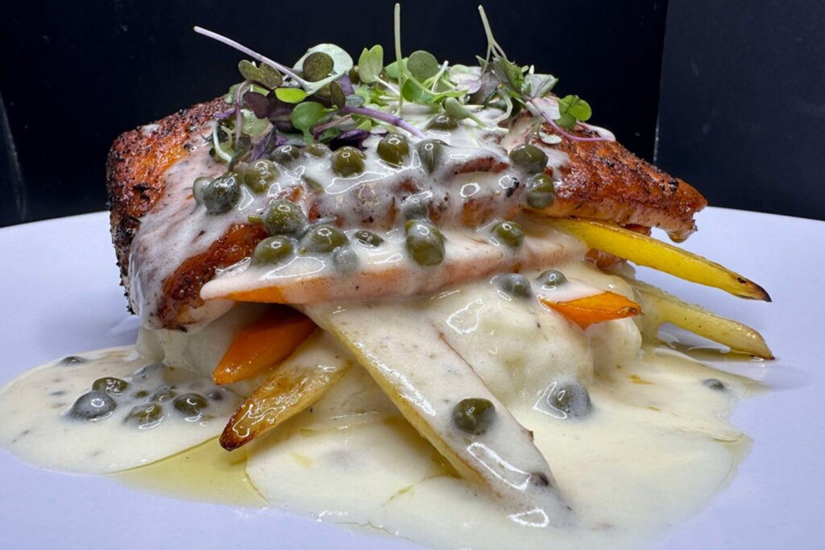 A Dinner Entre From The Carriage House Inn