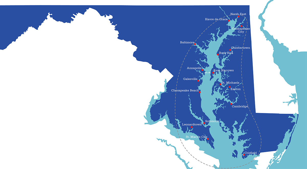 Travel Around the Great Chesapeake Bay Loop  Visit Maryland