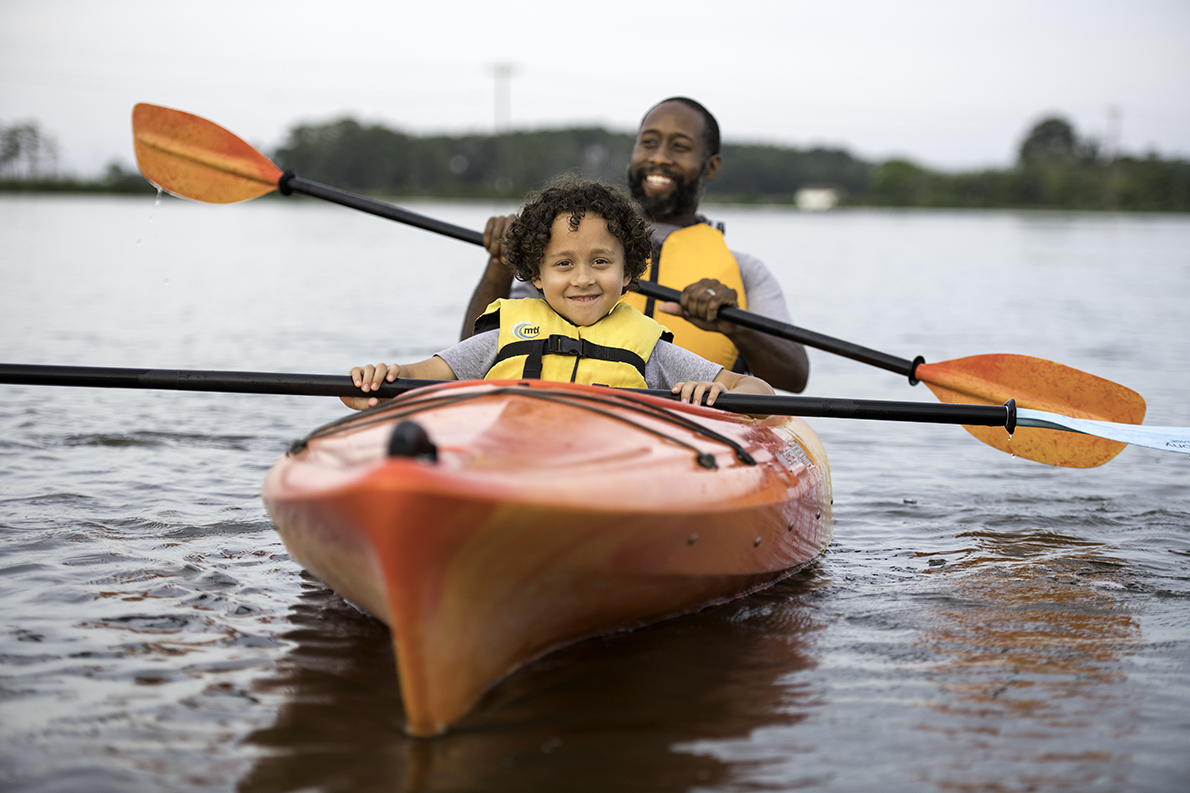 Kayaking at Blackwater National Wildlife Refuge