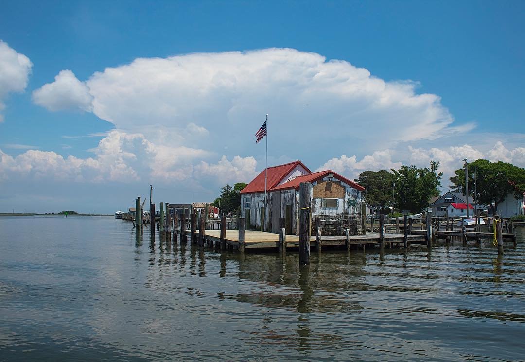 View of Smith Island from the water