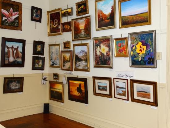 Art on display at the Mansion House Art Gallery