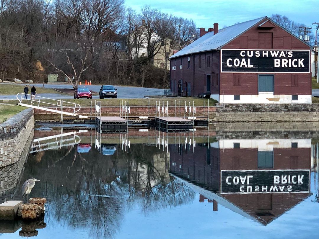 C & O Canal at Cushwa Basin