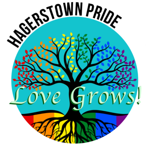 Hagerstown Pride - Love Grows logo