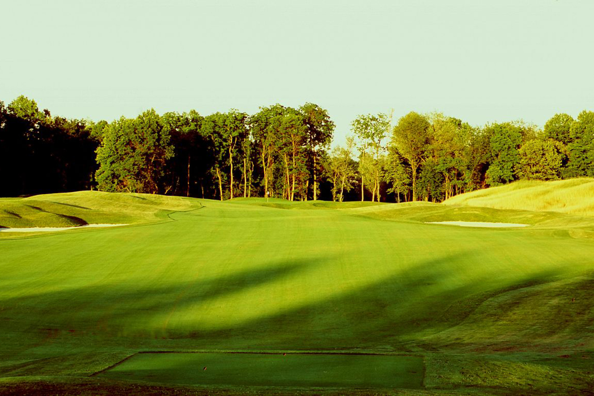 A Fairway at the Blue Mash Golf Vourse