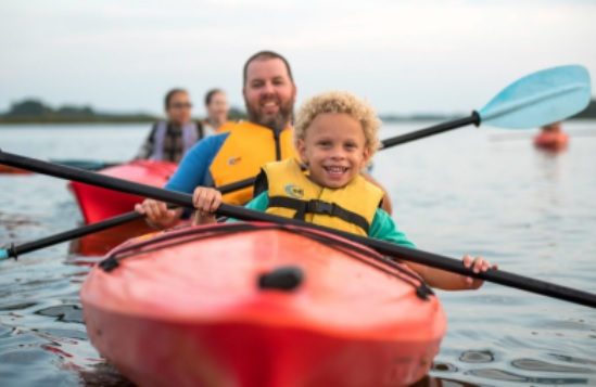 Kayaking at the Blackwater National Wildlife Refuge