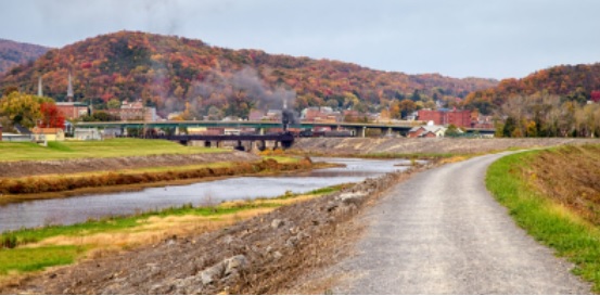 Potomac River approaching Cumberland 