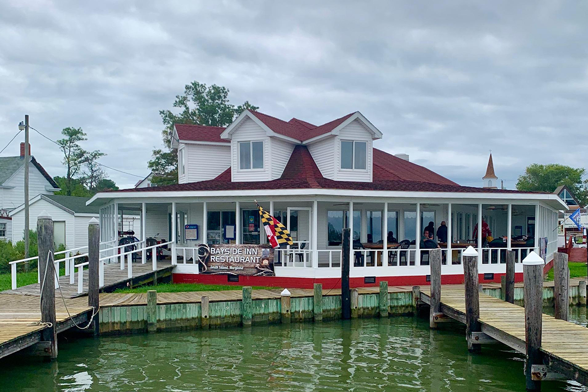 Bayside Inn Restaurant in Smith Island