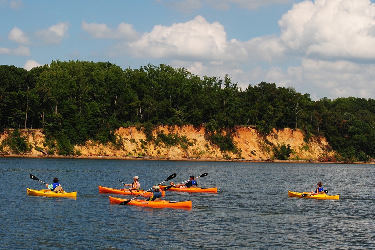 Enjoy a Kayak trip on the Sassafras River.