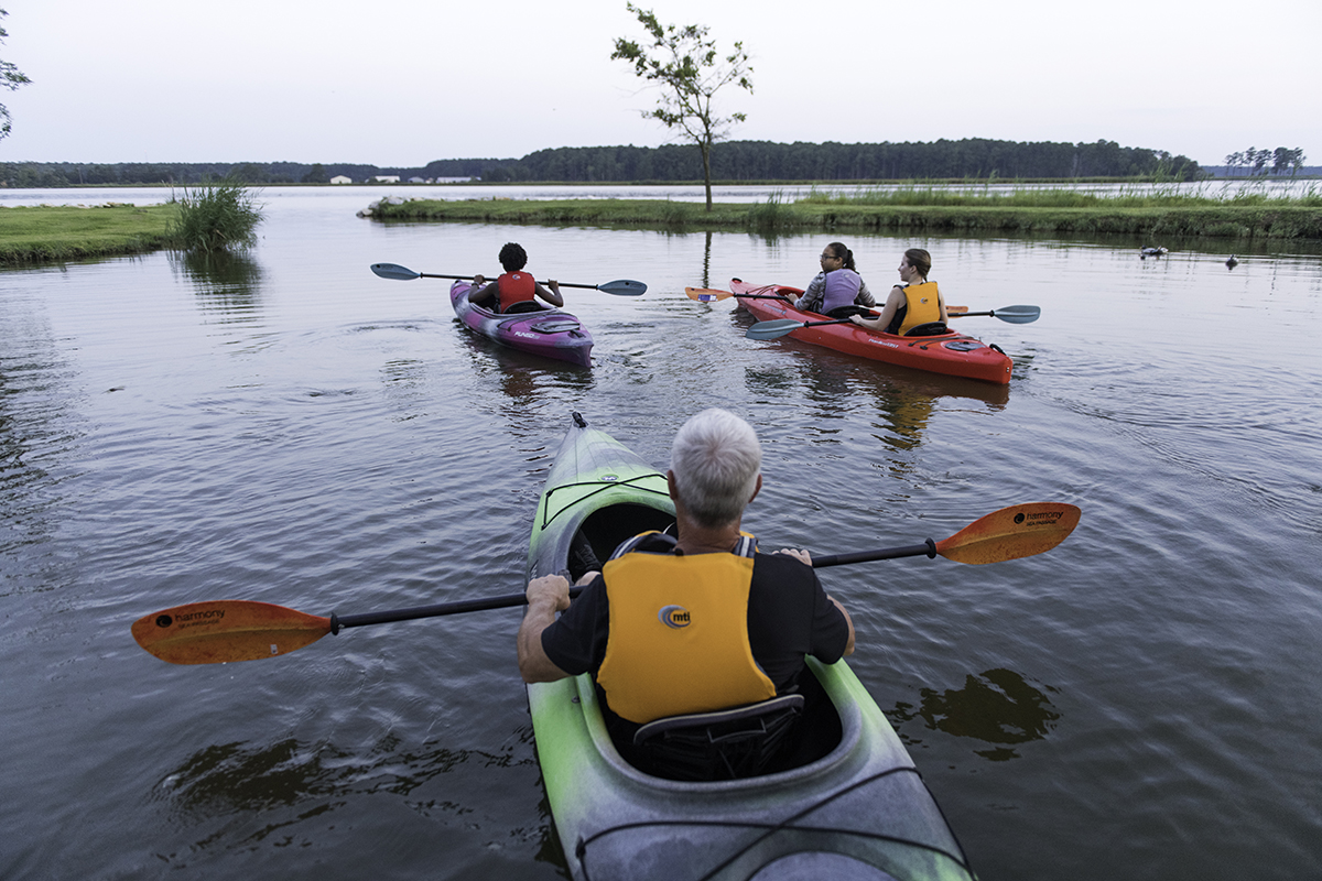 Paddling the Little Choptank River and Stewart’s Canal is a great way to experience The Chesapeake Bay through Harriet Tubman’s eyes.