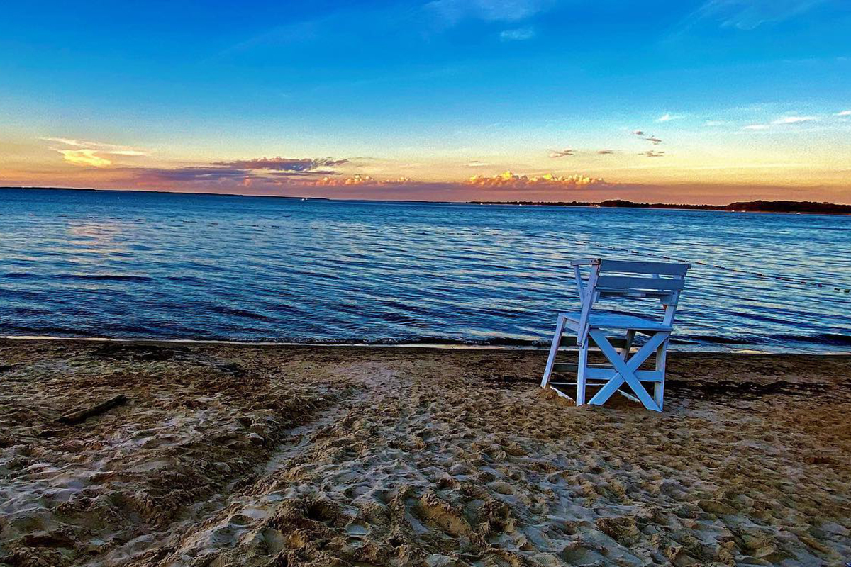 Beach Scene in Baltimore County