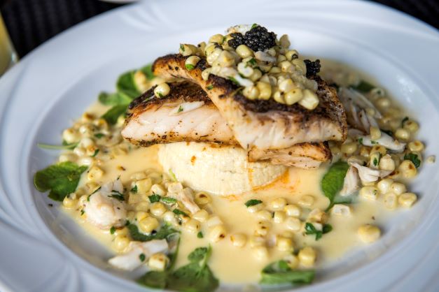 Tidewater inn fish dish 