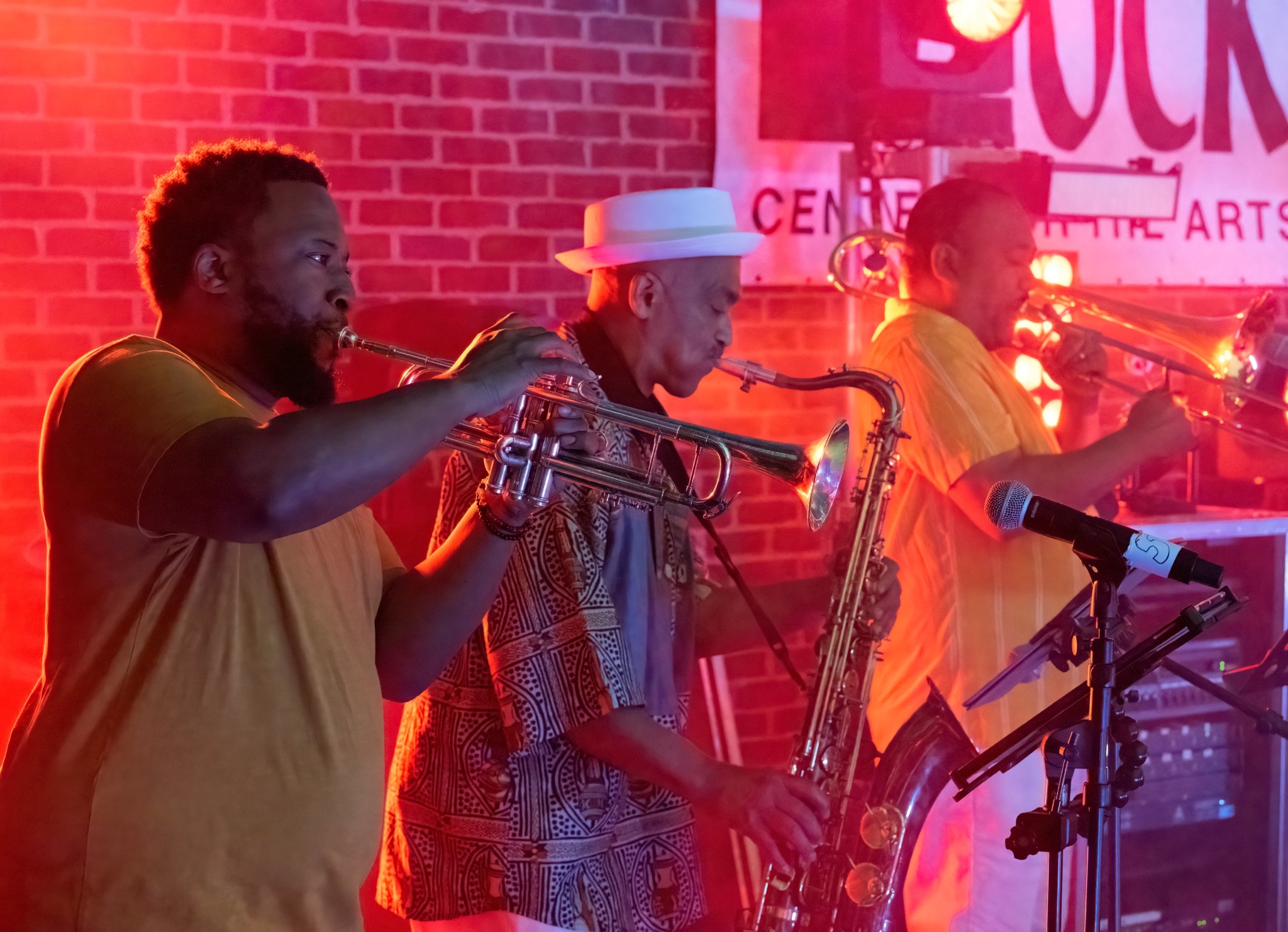 Band playing at Black Rock Center for the Arts