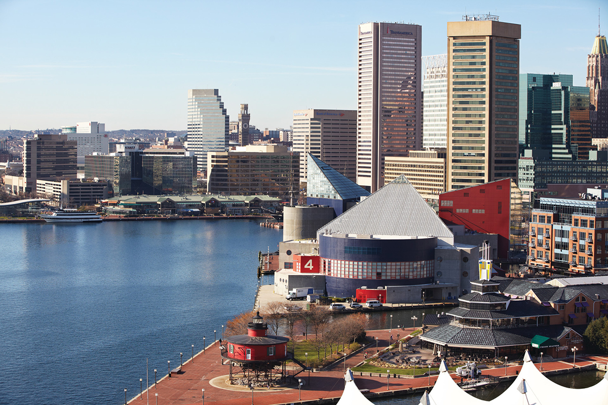 View of Pier 4 and Dugan’s Wharf from Four Seasons Hotel and Resort