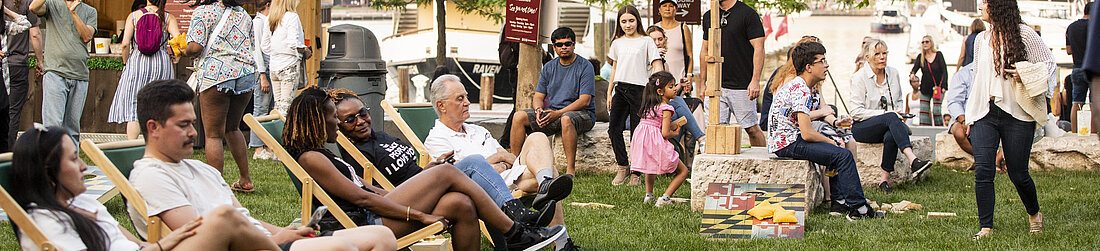 Wine village in Baltimore