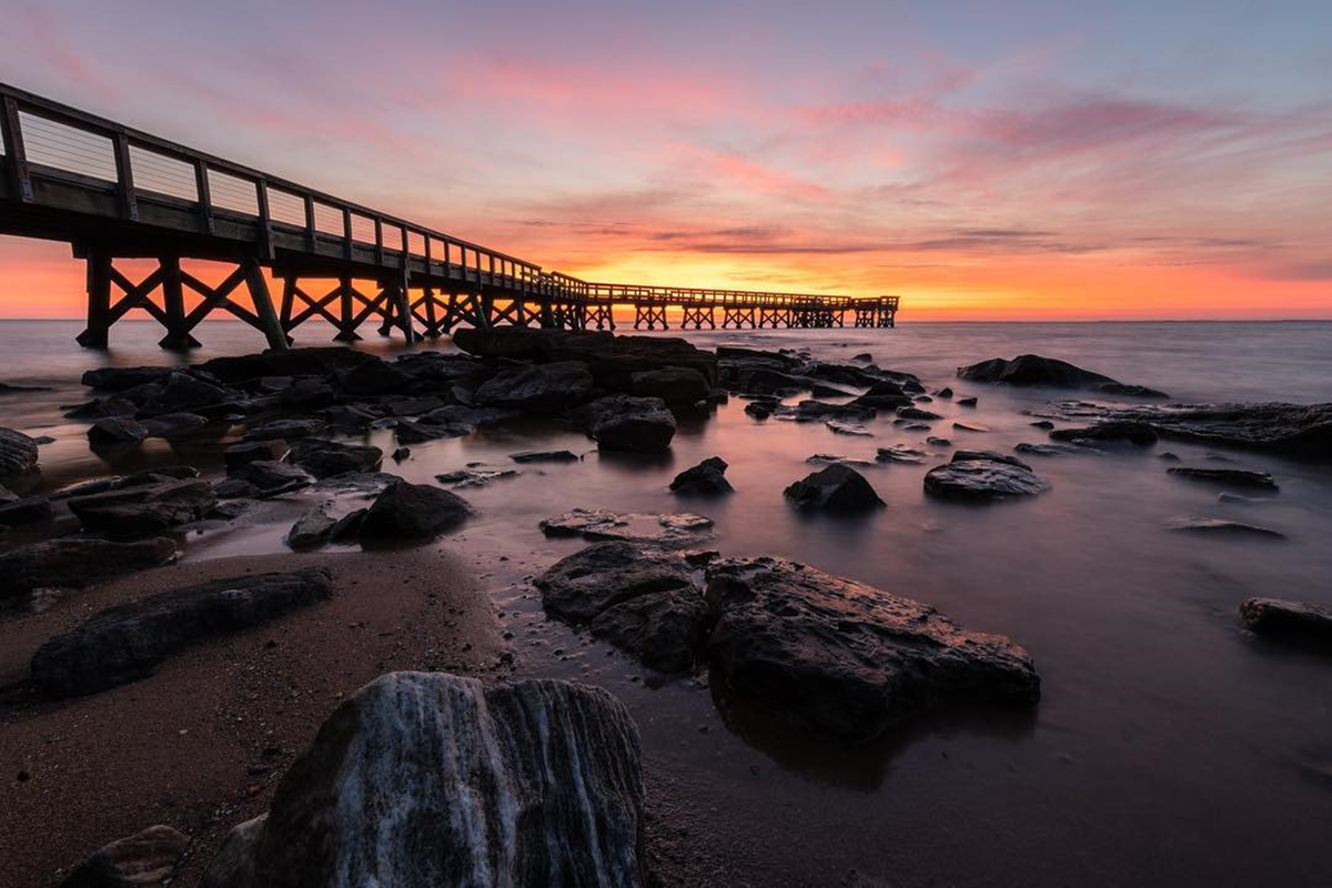 Sunrise at Down’s Park Beach