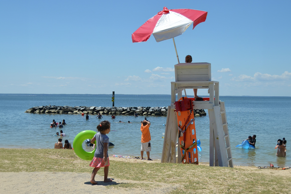 Point Lookout State Park Beach 
