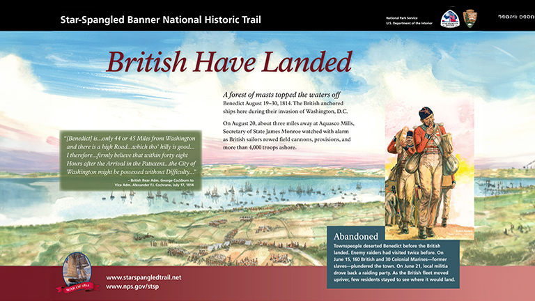 Benedict Landing Site / British Have Landed