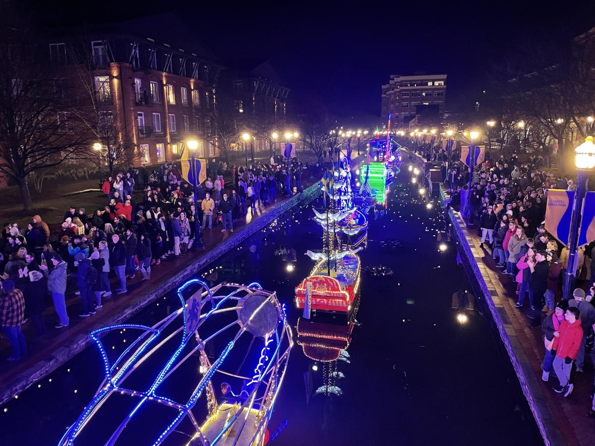New Years Eve Key Drop on Carroll Creek