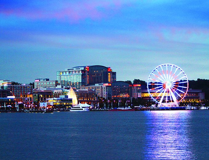 National Harbor at Dusk