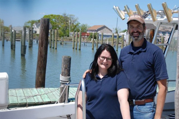 A Couple Exploring the charming Smith Island