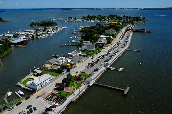 Solomons Island Md Aerial Photo