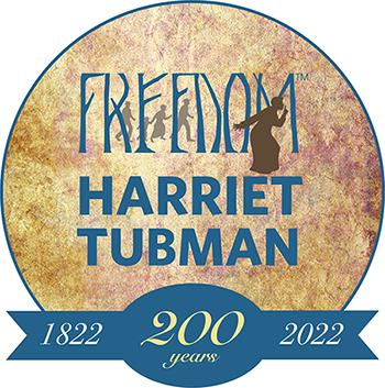 Harriet Tubman Network to Freedom 200 Year Anniversary Logo