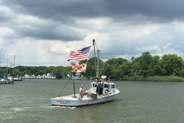John VanAlstine work boat
