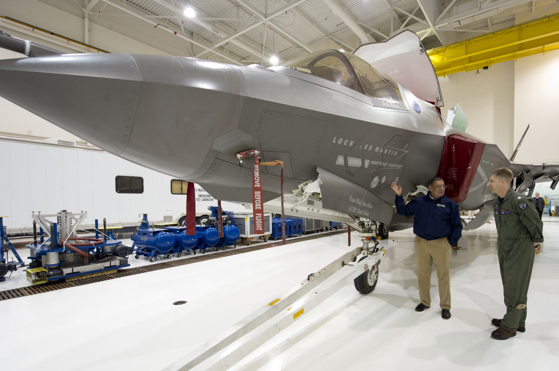 F-35 Fighter at PAX River NAS