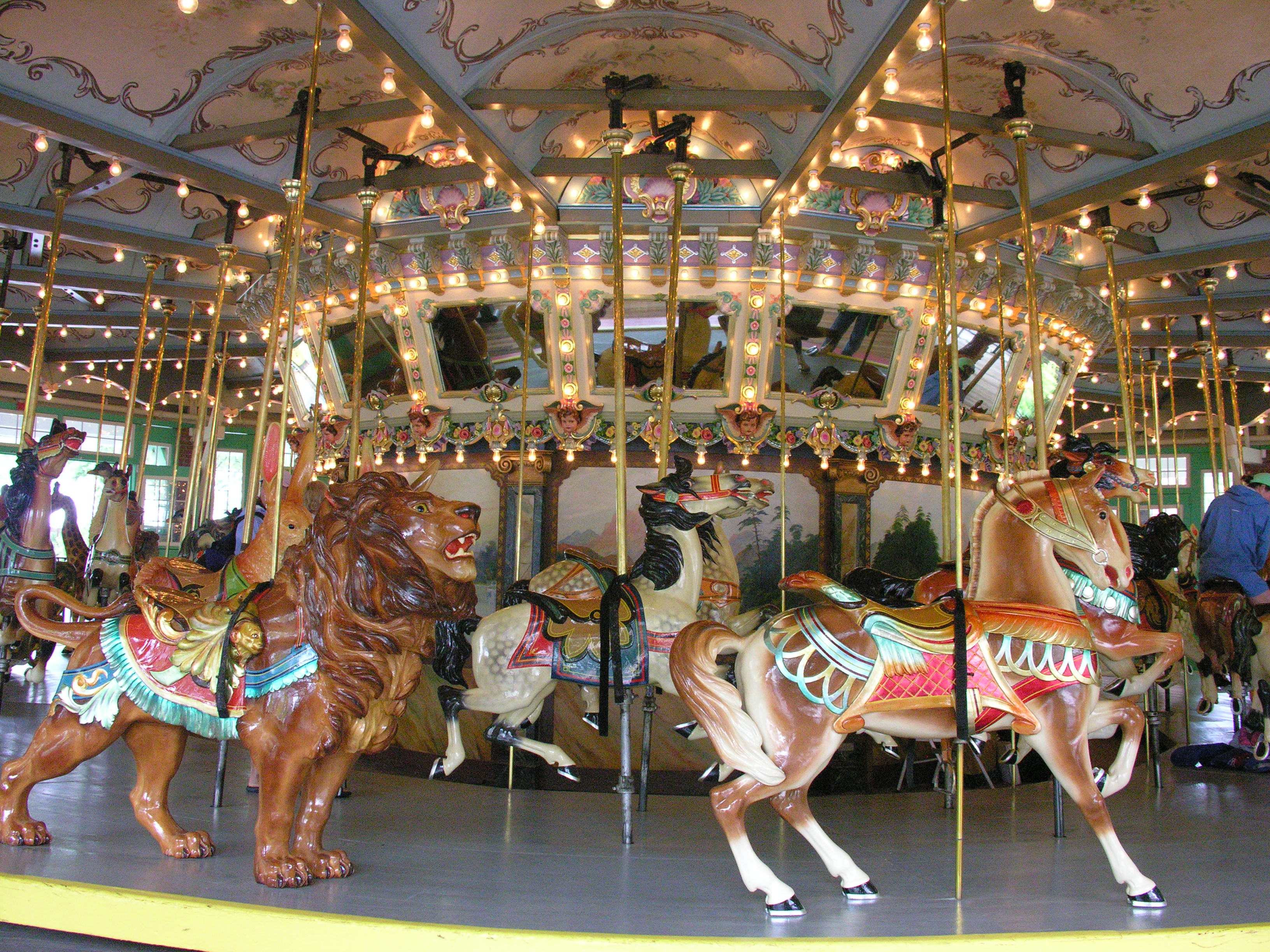 Glen Echo Park Carousel in Glen Echo, Maryland