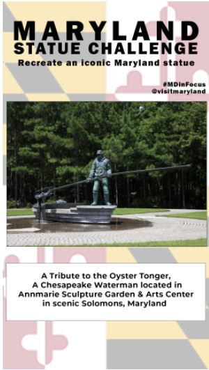 CHESAPEAKE WATERMAN statue