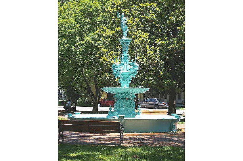 Chestertown Fountain in the Town Square