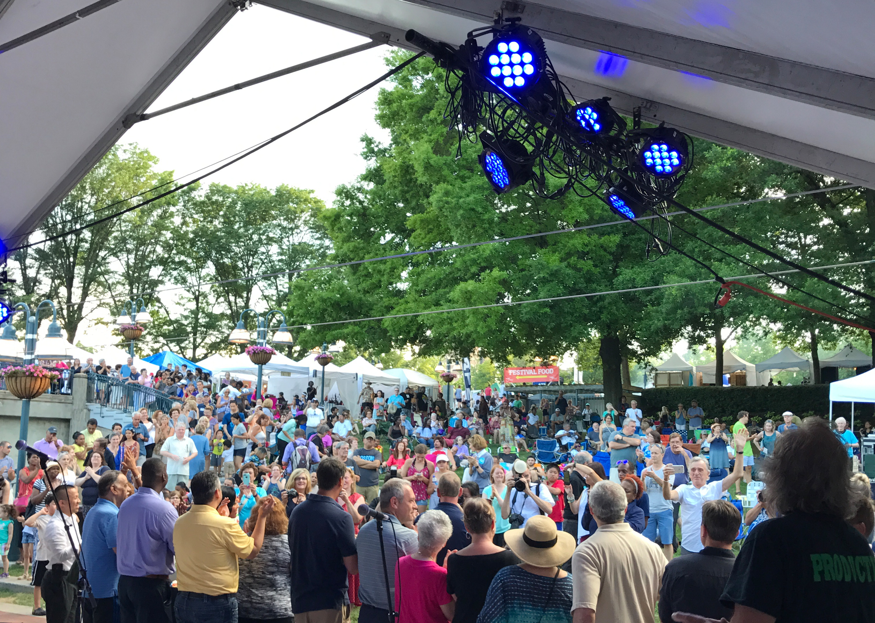 Crowd at Arts Festival