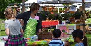 vendor at Market Day