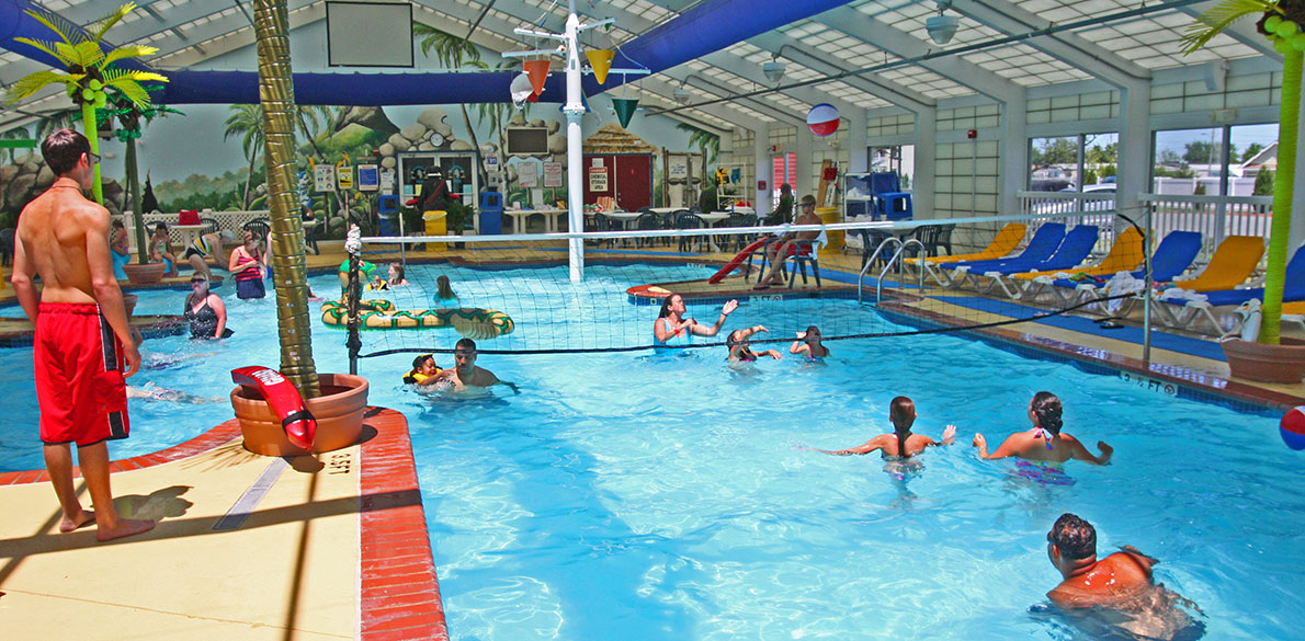 Indoor Water park at Francis Scott Key Resort 