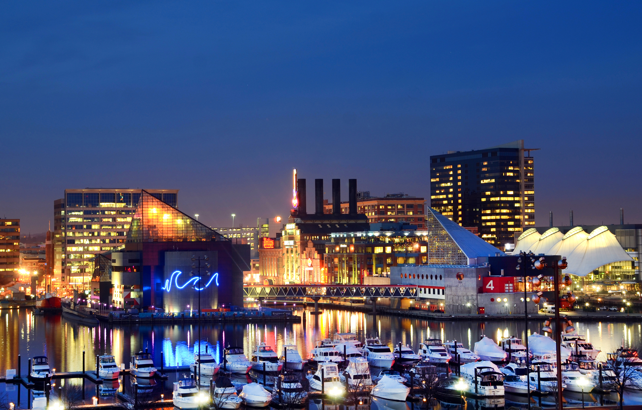 Head to the harbor for family-friendly museums, great shopping and fun dining options.