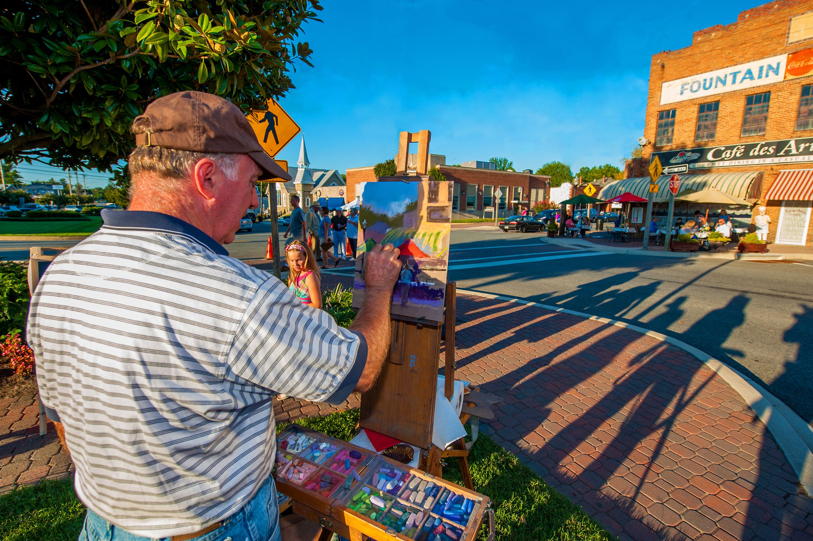 Plein Air Painting in Leonardtown