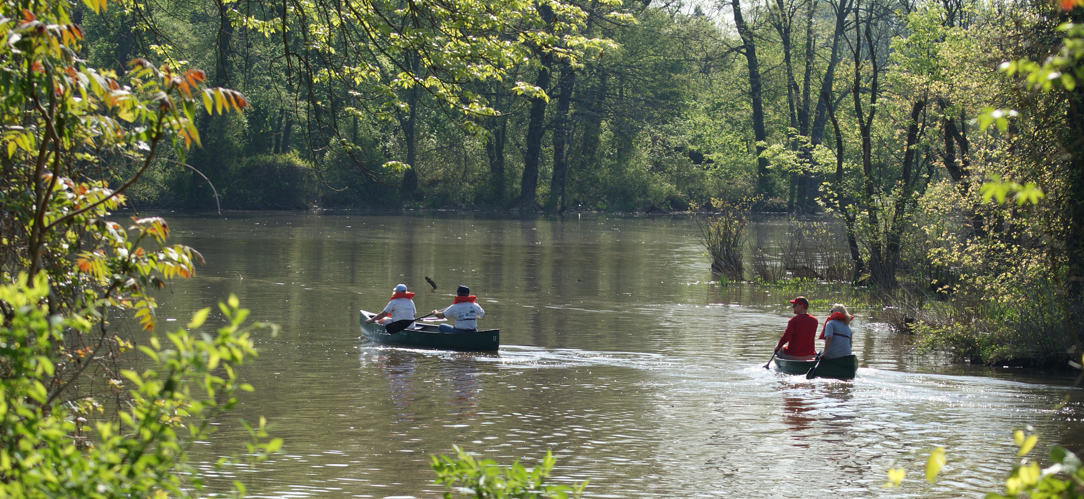 Float along the Anacostia River, one of the most historic waterways in America. 
