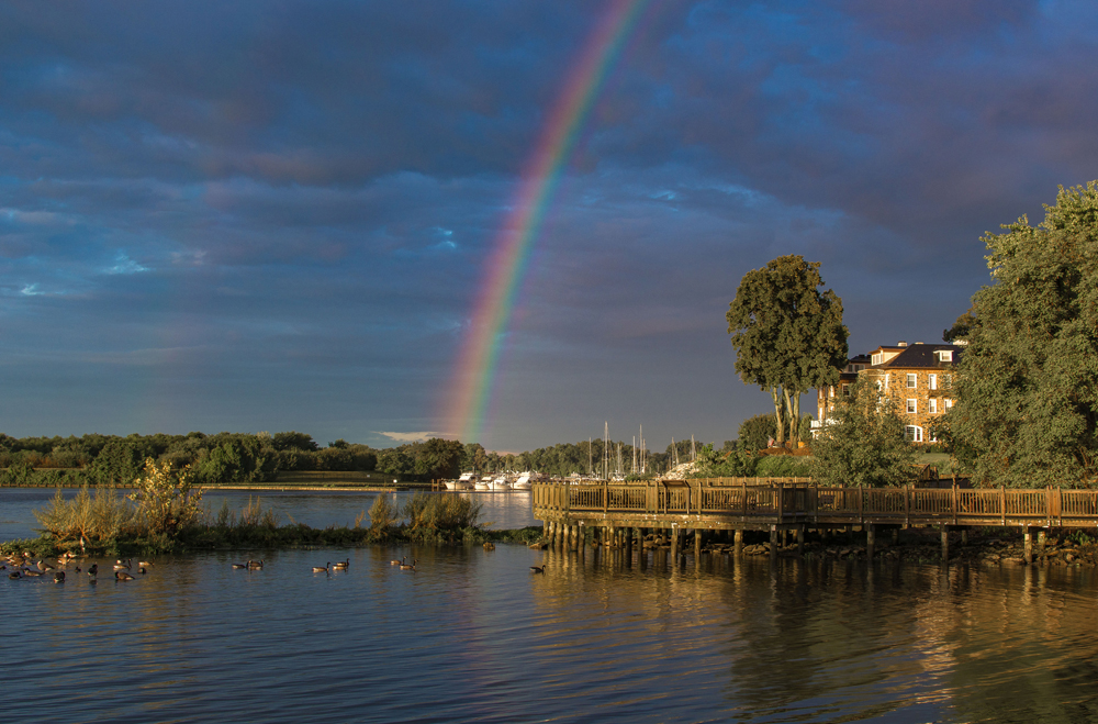 Rainbow over Havre de Grace