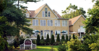 Exterior of The Tea Garden Spa at Historic Elk Forge Inn