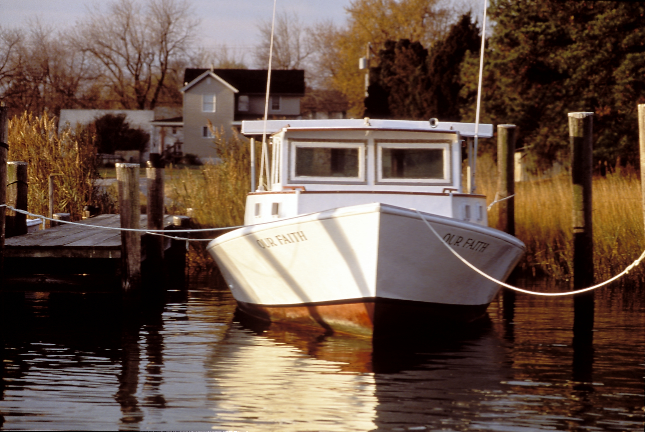 Boat on Tilghman Island