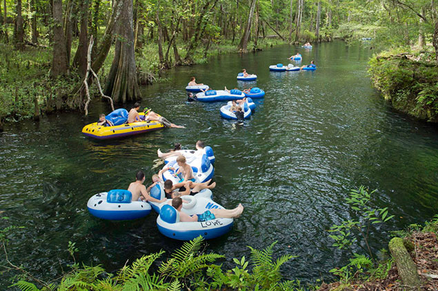 Tubing at Gunpowder Falls in Monkton