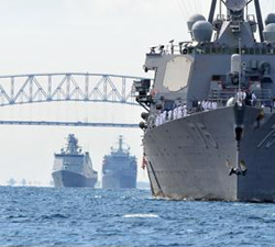 USS Donald Cook Arriving in Baltimore for Fleet Week