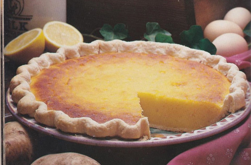 Maryland White Potato Pie