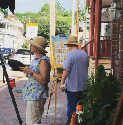 Plein Air painters participate in Paint It! Ellicott City