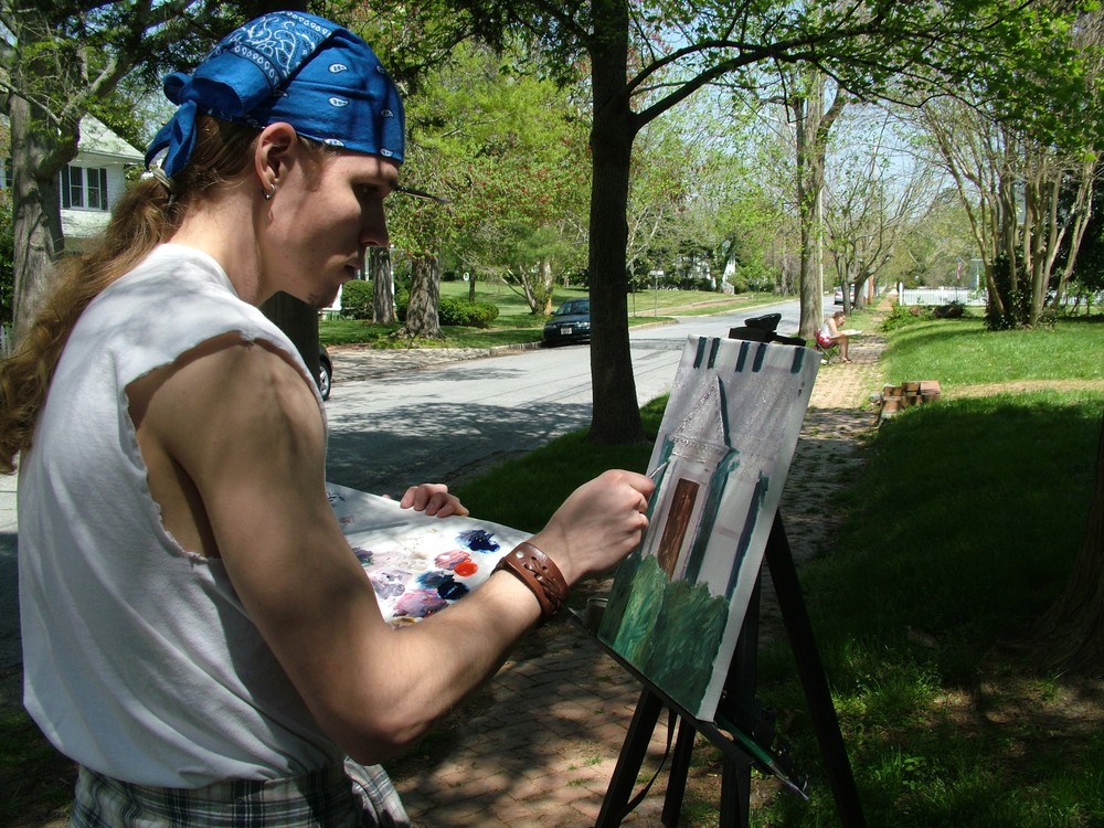 Landscape painter