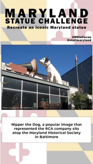 Nipper statue