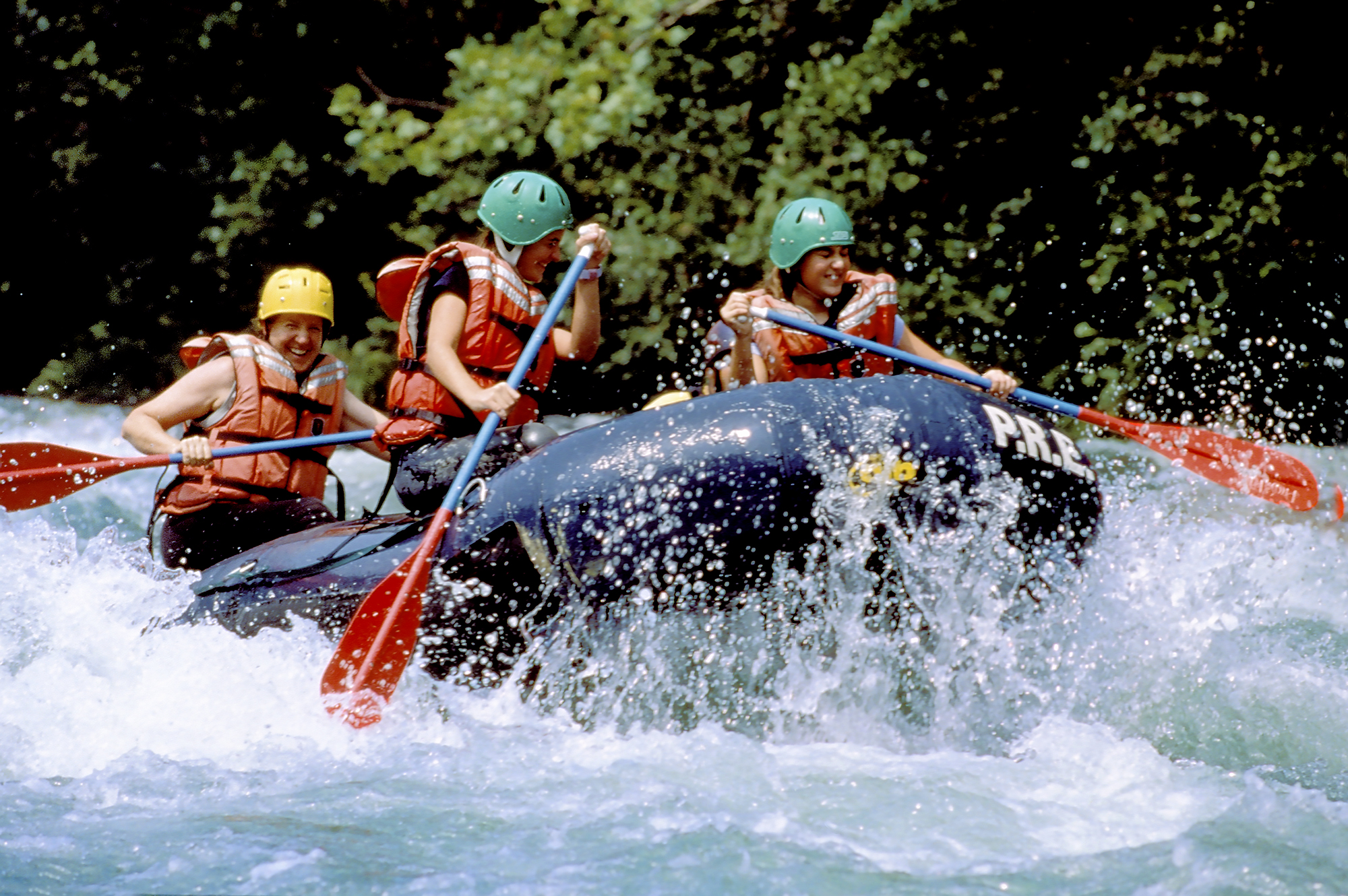 Running the Rapids of the Youghiogheny River