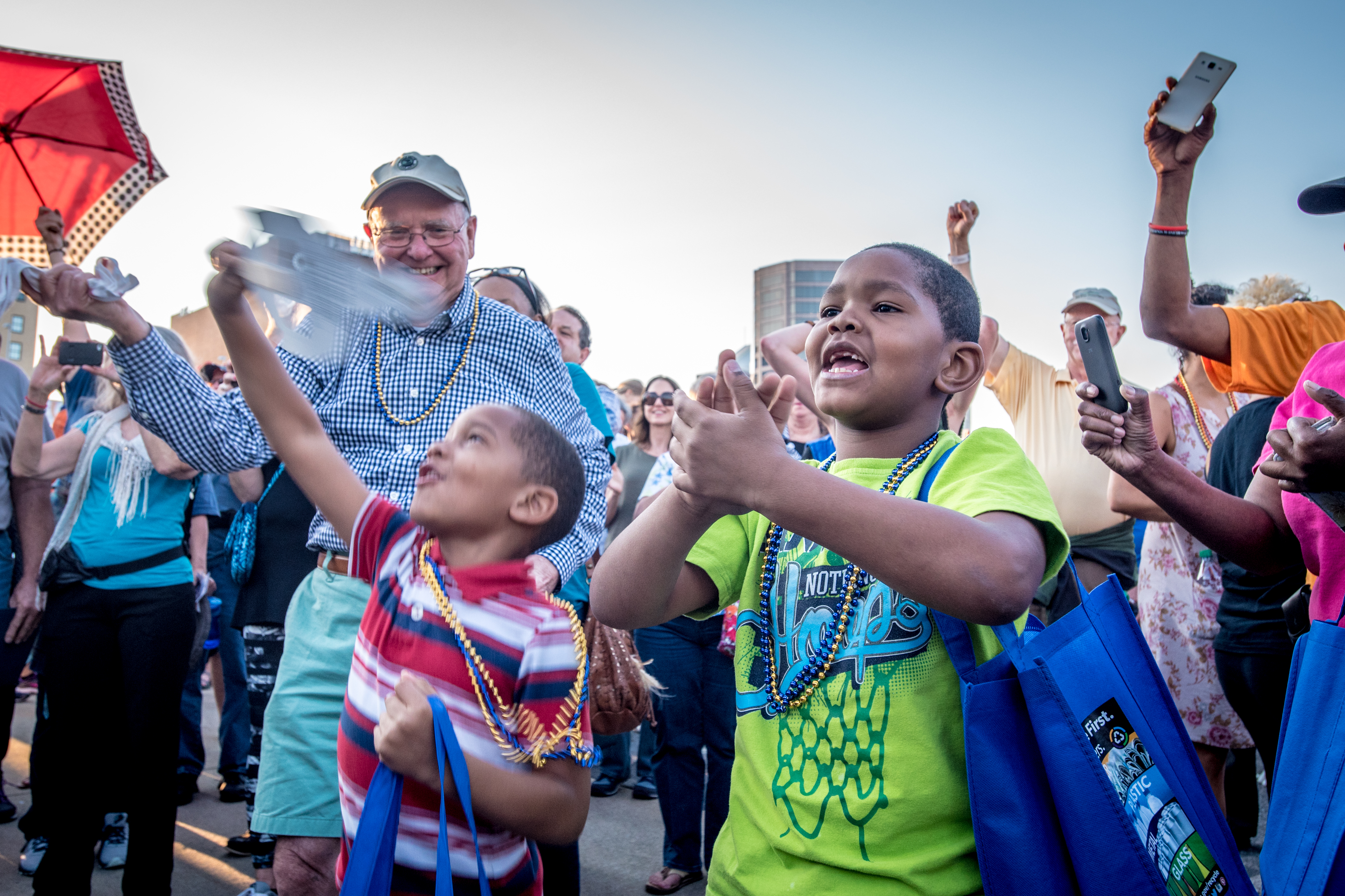 People at the National Folk Festival