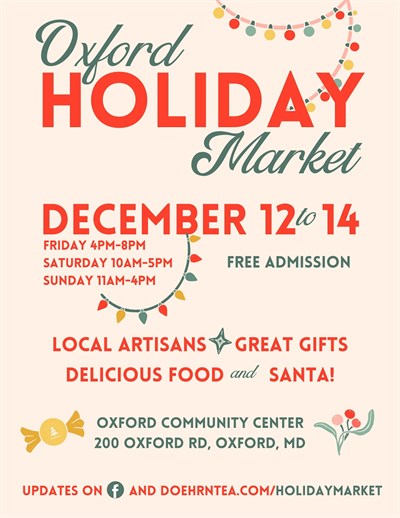 Oxford Holiday Market Flyer Photo