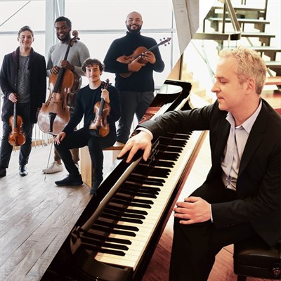 Isidore String Quartet &amp; Jeremy Denk Photo
